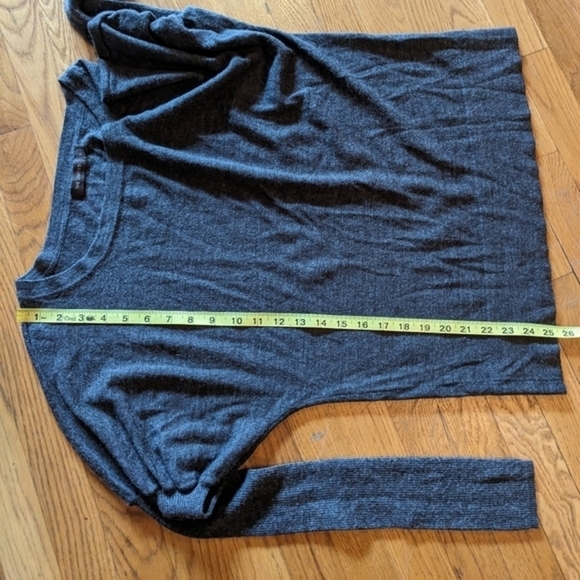 The Limited XL Dark Gray Wool Blend Pullover Scoop‎ Neck Sweater - Picture 10 of 10